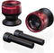 MZS 6MM Swingarm Spools Sliders Stand CNC Universal M6 Red Compatible with YZF R7 R1 R3 R6 R6S YZF600R FZ1 FZ6 FZ6R FZ8 FJ09 FZ09 FZ10 MT09 MT10 X...