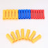 150 Pcs Electrical Butt Connectors Kit, Butt Splice Crimp Wire Connectors, Assorted Insulated Electrical Straight Wire Terminal Connectors, Automo...