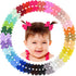 Baby Hair Clips 60PCS - 2" Fully Lined Tiny Hair Bows Alligator Clips for Infants and Toddlers in Pairs...