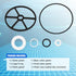 6Pcs Pool Filter Parts Spider Gasket Kit, SPX0710L O-Ring Pool Valve Gasket SP0714T SPX0714CA Pool Pump Replacement Seal Parts for Hayward Vari-Fl...