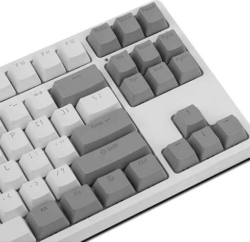 Happy Balls PBT Keycaps Backlit Cherry MX Keycap Set Doubleshot OEM Profile Translucent with Keycap Puller for US Layout 61 87 104 108 MX Switches...