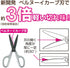 Plus SC-175SF SC-175SF Scissors, Fit Cut Curve, Fluorine Coat, Adhesive Tape, Glue, Non-Cling, White/Gray...