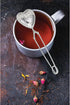 HIC Long Handled Snap Tea Infuser, Heart, 18/8 Stainless Steel Mesh, 1.75-Inch...