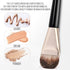 KINGMAS 2Pcs Foundation Makeup Brush, Premium Under Eye Nose Contour Brush, Flat Tongue-Shape Concealer Makeup Brush for Liquid Cream Foundation P...