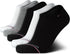 Tommy Hilfiger Men's Athletic Socks - Low Cut Socks (5 Pack), Size 7-12, Black/White/Grey...