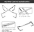 Stanbroil 8" Stainless Steel Folding Dutch Oven Lid Stand for Campfire Cooking, 4-in-1 Folding Pot Stand Camp Dutch Oven Tool...
