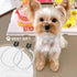 Pet Pearl Collar, Adjustable Dog Necklace,Chic Jewelry for Cat Puppy Chihuahua Girl Dogs Clothing Dress Accessories(White) (XXL 18.9 '')...