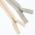 24 Inch 10PCS Invisible Nylon Coil Zipper,Clothing Zipper,Hidden Zippers DIY Sewing Tools for Tailor Sewing Crafts(5 pcs Grey and 5 pcs Beige 61cm...
