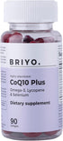 Highly absorbable CoQ10 100 mg Plus Omega-3 with Natural Form of Lycopene and Selenium, Heart Health Supplement (90 softgels)...