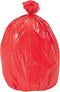 USA-Made Colorful Trash Bags in Variety of Sizes and Colors (10, RED 14 GALLONS)...