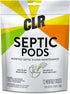 CLR Septic System Treatment Pods, Hassle-Free, Dissolvable and Easy to Flush, Formulated with Biobased Ingredients, Helps prevent Clogs and Build-...