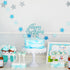Blue Glitter Happy Birthday Cake Topper, Birthday Party Decorations...