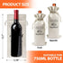 Retirement Wine Bag For Teacher Coworker Employees Friend Colleagues Nurse Doctors Boss, Goodbye Farewell Leaving Gifts For Best Friend, Happy Ret...