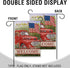 Welcome Summer American Red Truck 4th of July Decorative Garden Flag, House Yard Lawn Patriotic America Dog Outside Decor, USA Spring Home Outdoor...