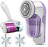 Fabric Shaver & Lint Roller Set, Electric Lint Remover for Clothes, Furniture and Couch, Sweater Shaver, Lint Roller Works Great On Pet Hair, Stic...