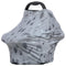 Multi-use Cover Carseat Canopy - Car Seat Covers for Babies, Breastfeeding Cover (Grey Grove)...
