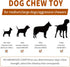 Dog Toys for Aggressive Chewers - Long-Lasting Nylon Chew Bones, IndestructibleToys for Medium to Large Breeds, Teething Toys to Keep Them Busy (B...