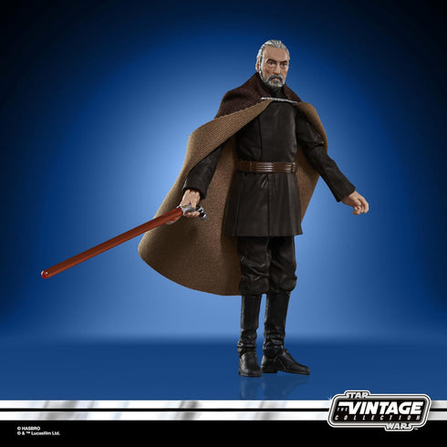 STAR WARS The Vintage Collection Count Dooku, Attack of The Clones 3.75 Inch Collectible Action Figure...