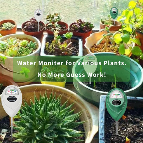 Soil Moisture Meter, 2 Pack Soil Moisture Monitor for House Plants, Soil Hygrometer Moisture Sensor for Indoor & Outdoor, Garden, Farm, Lawn Plant...