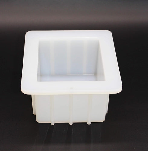 Mose Cafolo Silicone Soap Molds Square Handmade Small Loaf Bar DIY Swirl Making Mould...
