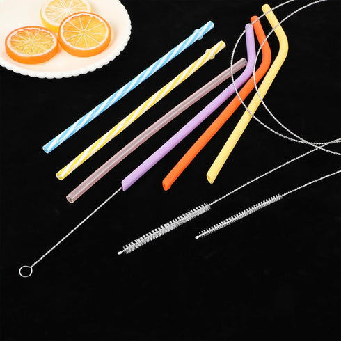 4 Pcs Straw Cleaner Brush Extra Long, 1m/39in Wire Tube Brushes with Soft Nylon Bristles Head, Wire Brush Pipe Cleaning Brush for Cleaning Feeding...