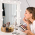 360° Rotating Lazy Susan Makeup Organizer, High-Capacity Bathroom Countertop Vanity Organizers, 1 Tier Spinning Skincare Storage, for Perfume/Cosm...