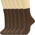 6 Pairs Japanese Aesthetic Cute Athletic Soft Socks for Women & Girls, Ankle Crew Stretch Neutral Socks...