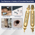 Damaged Screw Extractor Kit Stripped Screw Extractor Set DIY Hand Tools Gadgets Gifts for Men Broken Bolt Extractor Remover Sets, 6PC HSS Drill Bi...