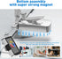 Armilem Magnetic Seam Guide for Sewing Machine, Magnetic Seam Guide with Clip, Multifucntional Seam Guide, Hemmer Guide, Magnet Hem Guide for Sewi...