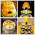 JeVenis Bumble Bee Cake Decoration Set - Bumble Bee & Daisy Flower Fondant Molds for Baby Shower & Gender Reveal Parties...