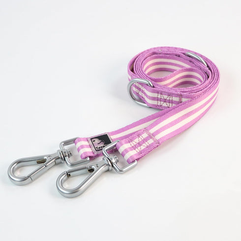 Striped Puppy Dog Leash Personalize Double Leash for Two Dogs for Dog Training Easy Cute Hands Free Leash Dog Leash for Small Dogs Leash for Mediu...