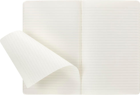 Moleskine Cahier Journal, Soft Cover, Large (5" x 8.25") Ruled/Lined, Kraft Brown, 80 Pages (Set of 3)...