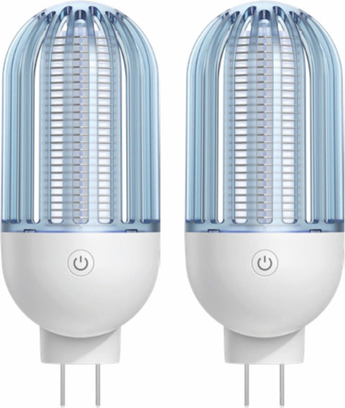 Mosquito Killer Lamp with Rotatable Plug, Electric Indoor Bug Zapper for Home Mosquito Indoor Bug Lights Zappers Electric Bug Zapper 2100V Output,...