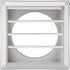 Lambro Industries 361W 6" Louver Vent Hood