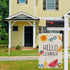 Hello Summer Garden Flag 12x18 Inch Double Sided Burlap, Beach Sign Yard Outdoor Decor Small Flags DF281...