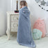 MICHLEY Unisex Baby Animal Hooded Bath Towel Soft Cotton Beach Swimming Bathrobe for 0-6T, Grey...