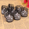 50 Pack Flameless Tea Light Candle Holder Set for LED Tealight Candles (Not Included) ?Balck?...