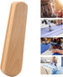 Wooden Clapper, Eco Friendly Beech Wood Clapper Multifunction Quilters Clapper Professional Clapper Sewing Tool Flat for Sewing Quilting and Embro...