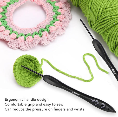 9pcs Circular Knitting Needles Interchangeable Circular Knitting Needle Tips Set,Interchangeable Knitting Needles Set for Beginners or Professiona...