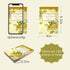 100Scrapbook Craft Paper Kit for Scrapbook Journaling Supplies?Yellow FlowerCraft Supplies Materials Decoupage Paper for Scrapbooking Supplies?Bul...
