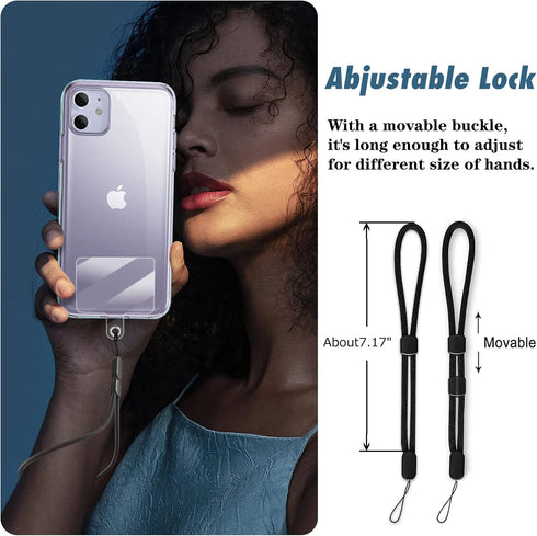 ZWZY Cell Phone Lanyard Strap Holder for Around The Hand with Wrist Tether Tab for Most Full Coverage Phones Case......