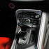 Compatibility with Charger 2015+ Car Center Gear Shift Knob Cover Accessories Black Carbon Fiber Paint......