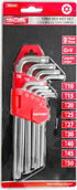 HAUTMEC Star Wrenche Set Star Key Set L Shape Metric Allen Wrench Set 9-Piece, Chrome Vanadium Steel and Drilled tips for Tamper Resistant Fastene...
