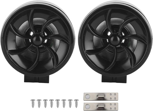 Fydun Motorcycle Speaker 12V Speaker for Audio Music Amplifier High Power Loudspeaker with Light Effect Plug and Play...