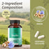 HERBAMAMA Inulin Powder Capsules 1200mg - Digestive Support & Gut Cleanse with Inulin Prebiotic Fiber - Vegan, Non-GMO Chicory Root Powder Supplem...