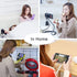 Cell Phone Stand Hanging on Neck Upgraded, Hands-Free Mobile Phone Holder Clip on Bed/Table 360° Rotation iPhone Tablet Mount Bracket, 27.6''/70 c...