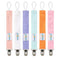 Babygoal Girl Pacifier Clips, 6 Pack Solid Color Pacifier Holder Clips for Boys and Girls Fits for Most Pacifier Styles and Baby Gift 6MP23...