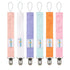 Babygoal Girl Pacifier Clips, 6 Pack Solid Color Pacifier Holder Clips for Boys and Girls Fits for Most Pacifier Styles and Baby Gift 6MP23...