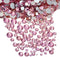 AD Beads 1440 Pieces Mixed Size No Hotfix Glue on Quality Glass Flatback Rhinestones Round Crystal Gems (22 Lt. Rose)...