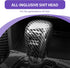 1 PC Car Central Control Gear Shift Head, Carbon Fiber Texture Decorated Transmission Shift Knob Cover, Patch Glossy Texture Tnterior Accessories,...